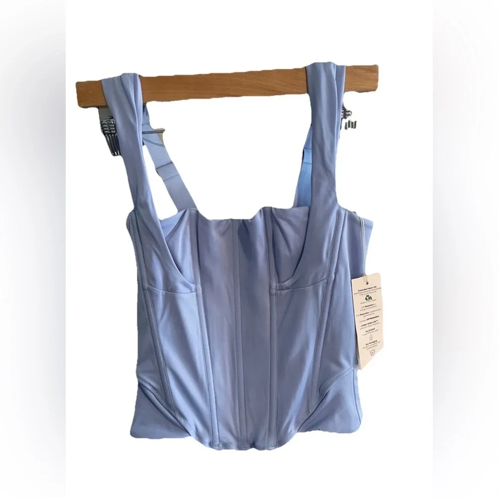 Elegant Blue Women's Top - Picture 2 of 14